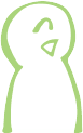 楽しそうな人のアイコン